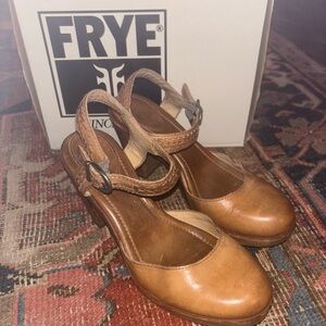 Frye Women's Brown Leather Heels